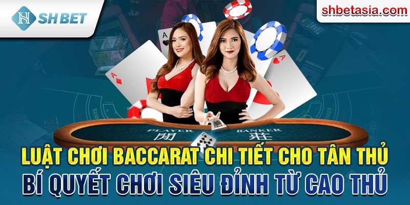 Luật chơi Baccarat chi tiết cho tân thủ và kinh nghiệm siêu đỉnh
