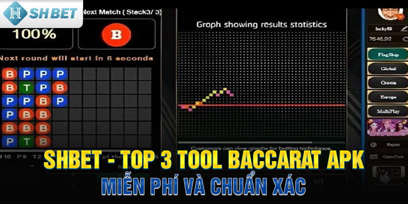 SHBET - Top 3 tool Baccarat APK miễn phí và chuẩn xác 